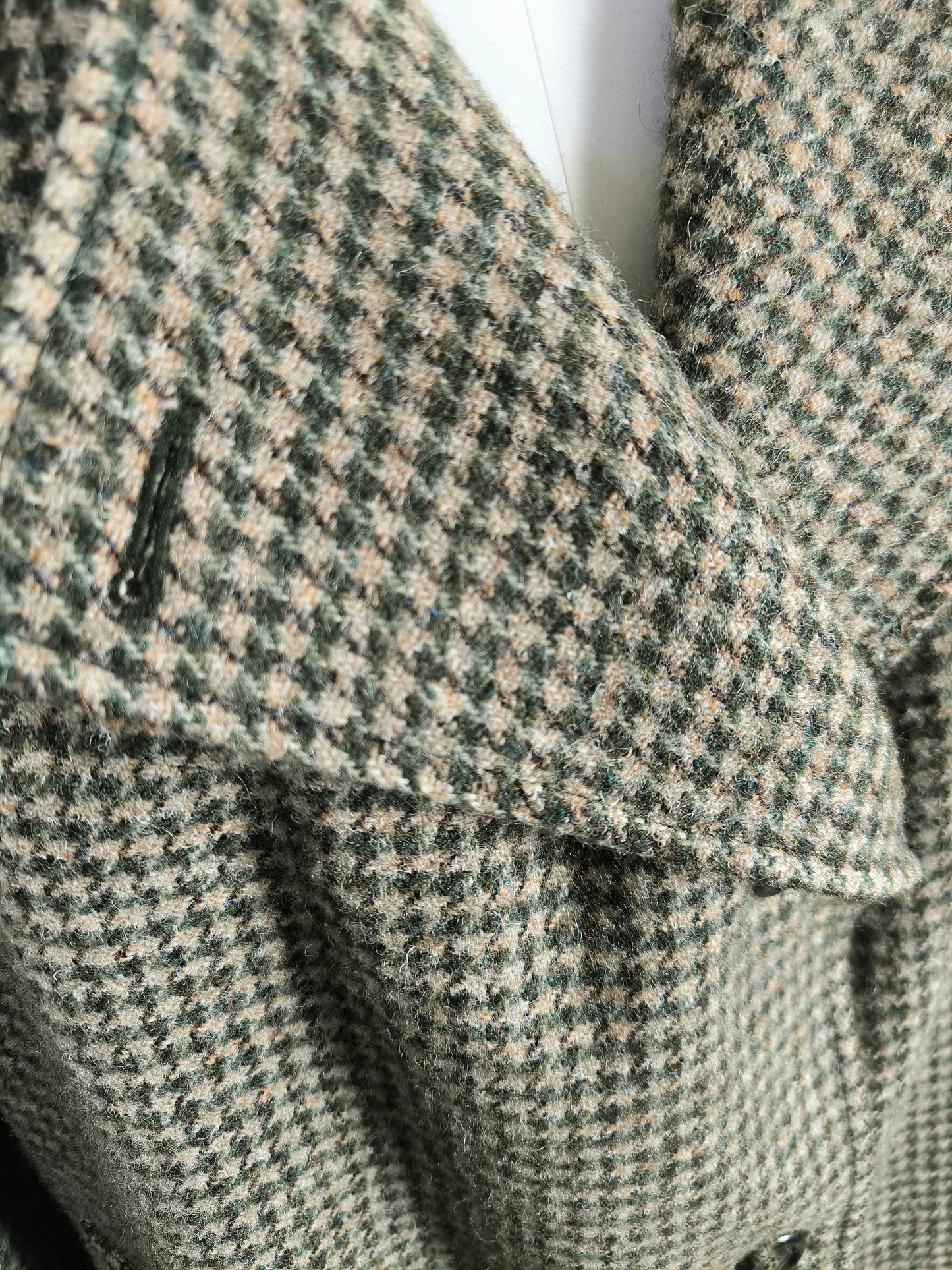 Cappotto vintage Moessmer Tweed, anni 60