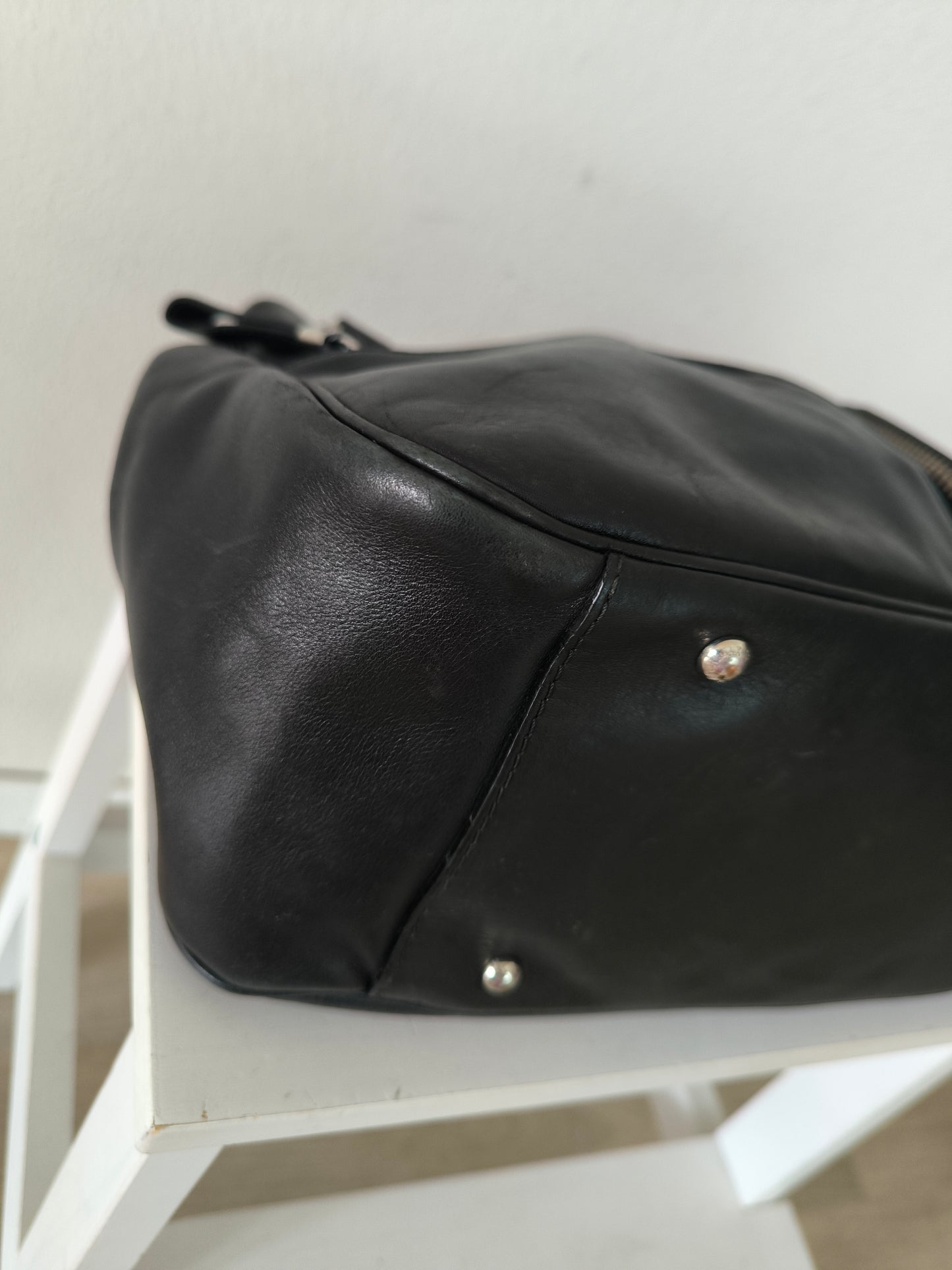 Borsa Sportmax Max Mara in pelle nera
