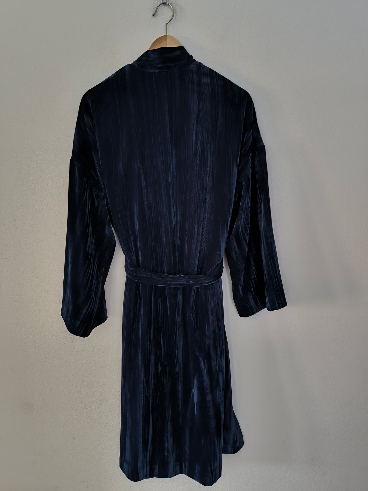 Vestaglia kimono in velluto blu Max &co