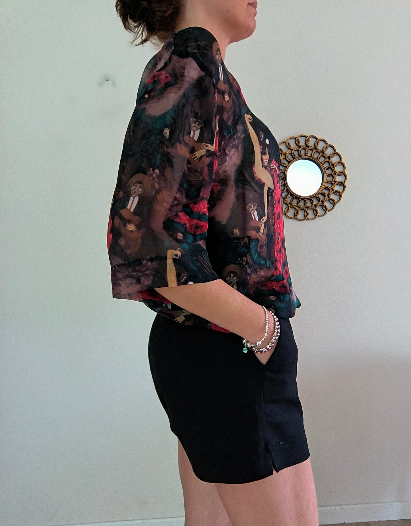 Blusa seta Mariella Burani