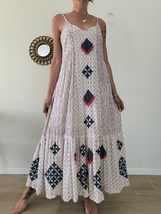 Maxi dress cotone