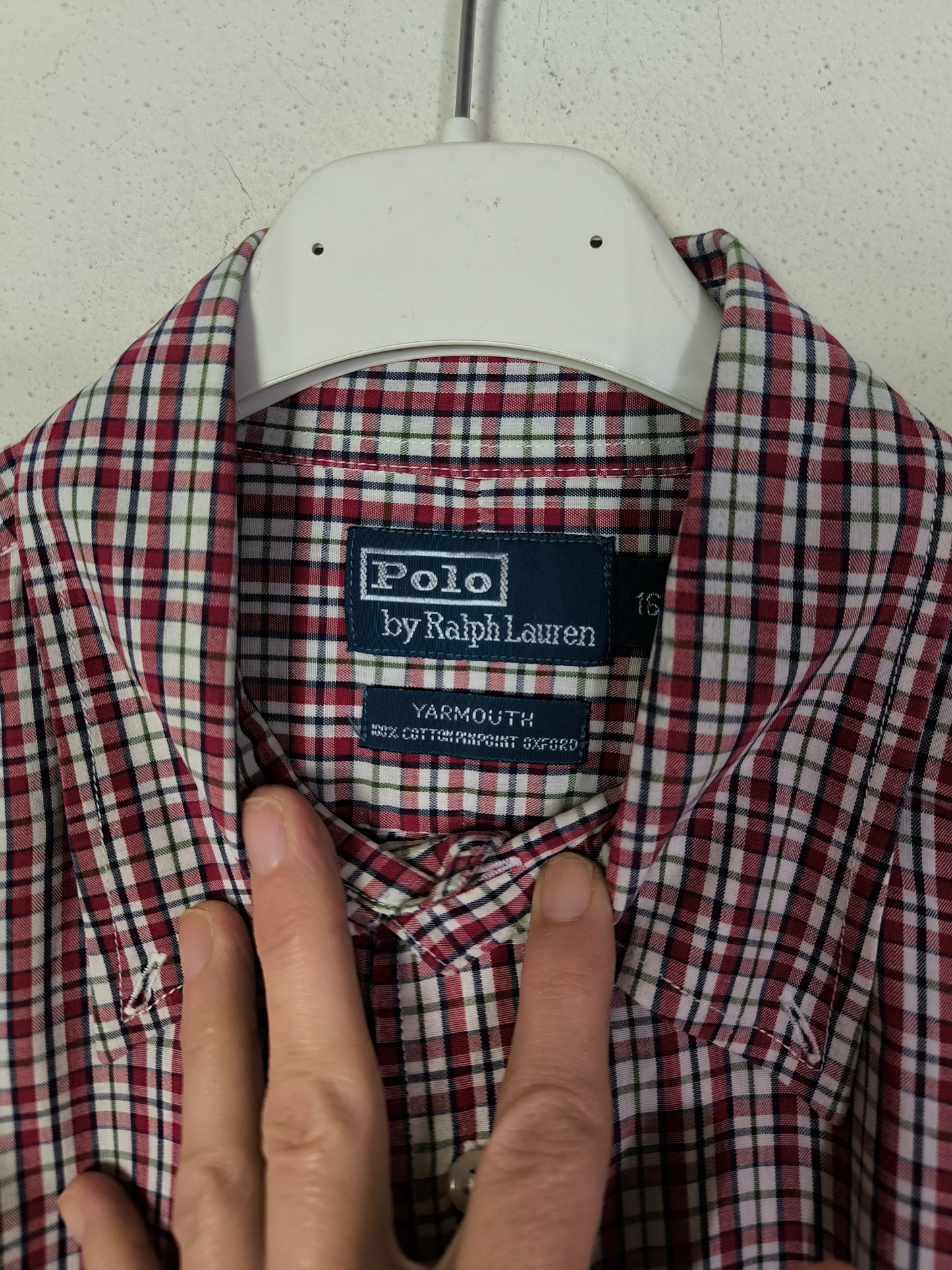 Camicia Polo Ralph Lauren, Yarmouth rossa