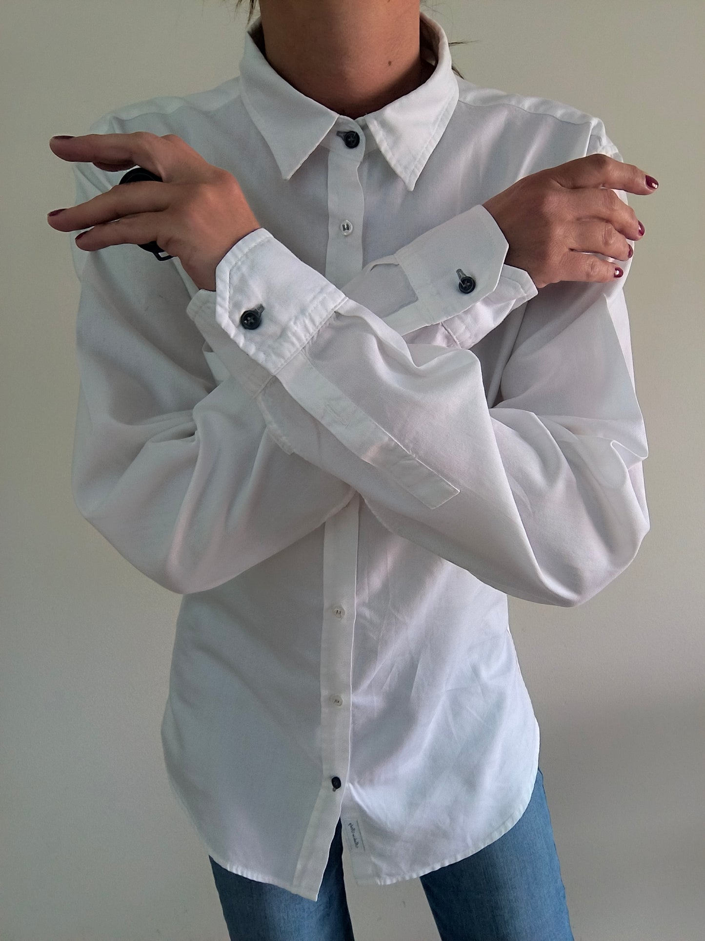 Camicia cotone bianco Blocco 11