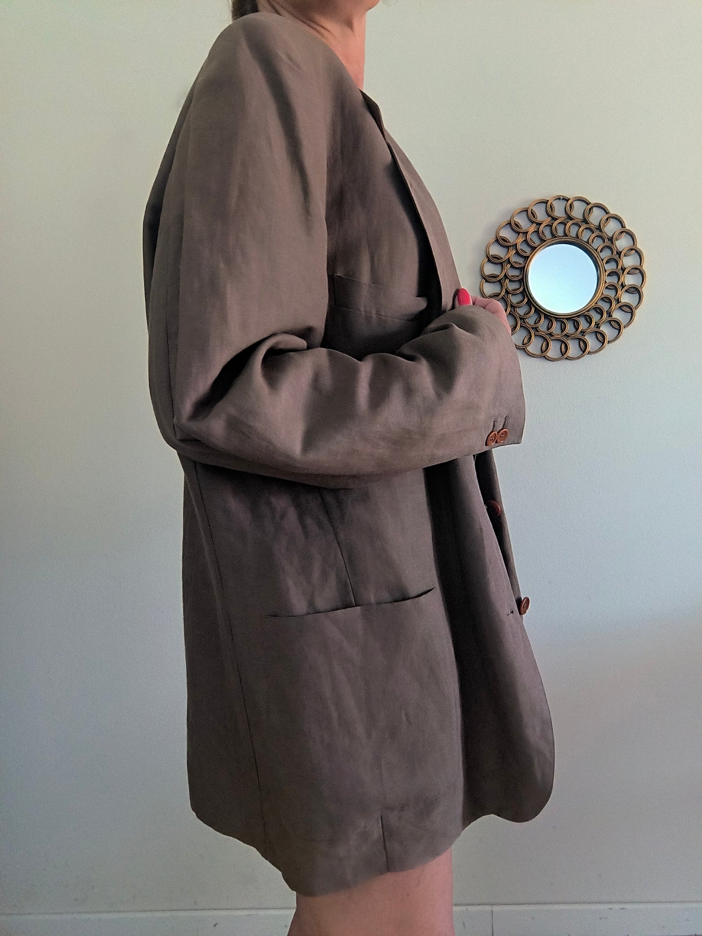Blazer in lino Manuel Ritz Pipo