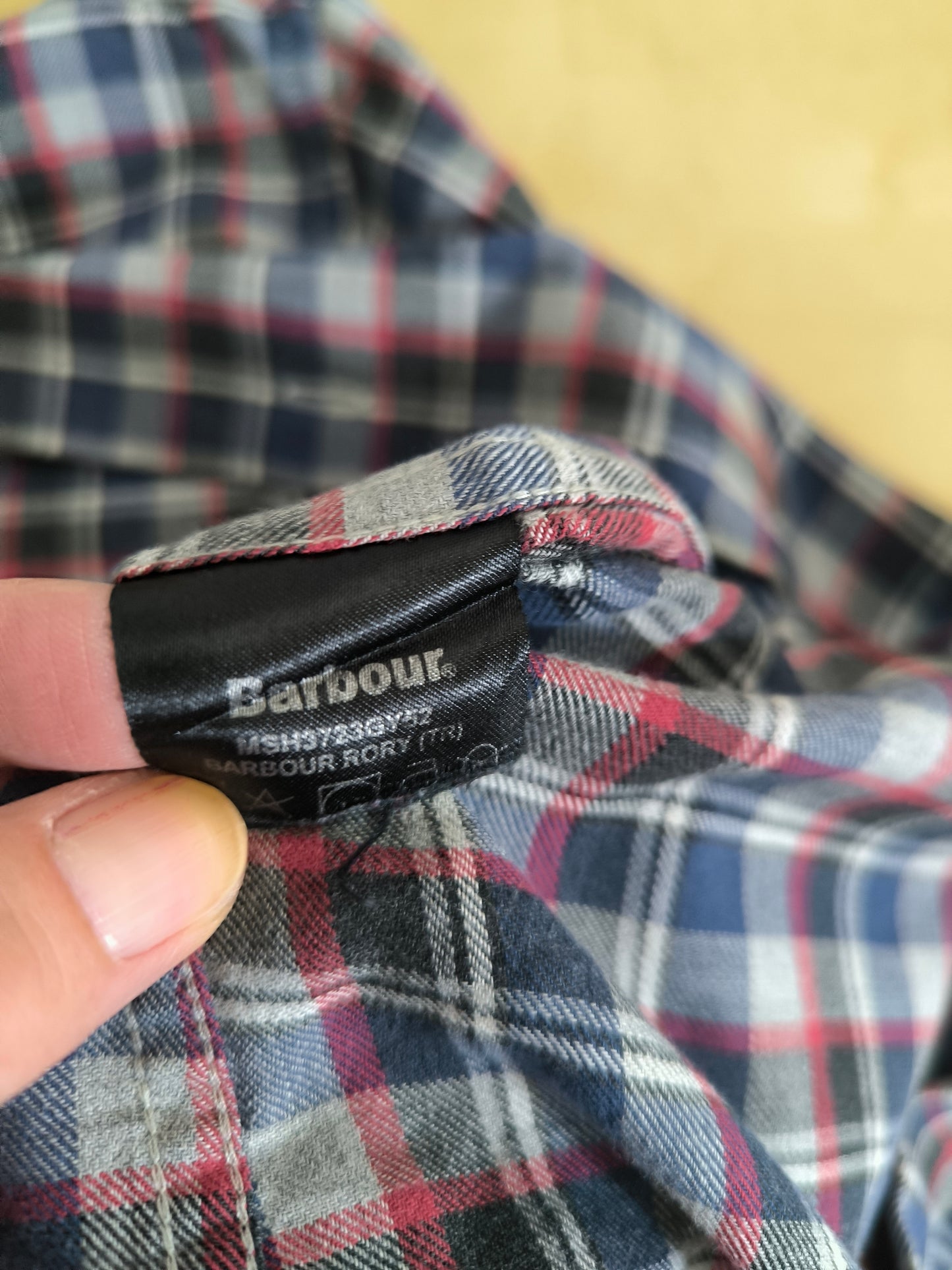 Barbour camicia quadrettata