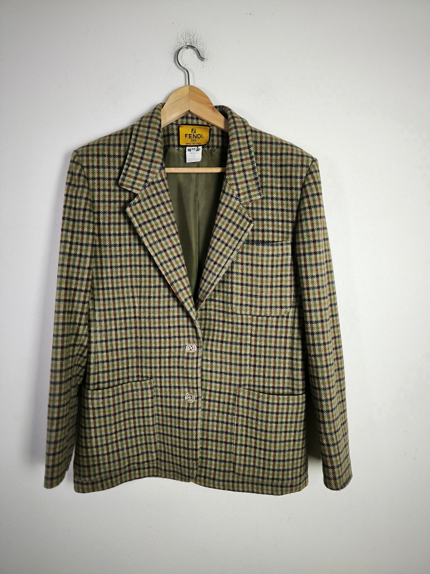Blazer Fendi in lana tg 44
