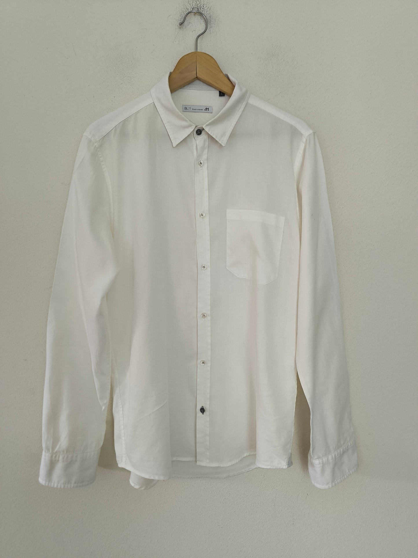 Camicia cotone bianco Blocco 11