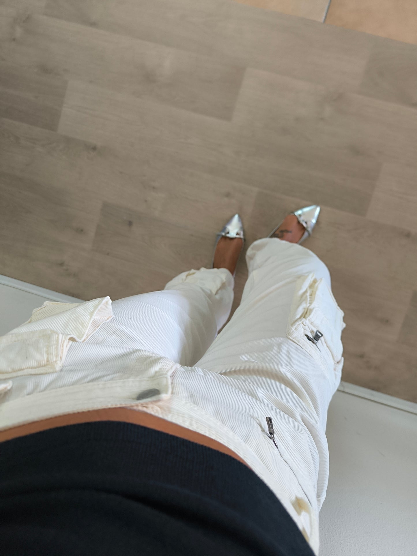 Pantalone panna Polo Ralph Lauren in velluto a coste