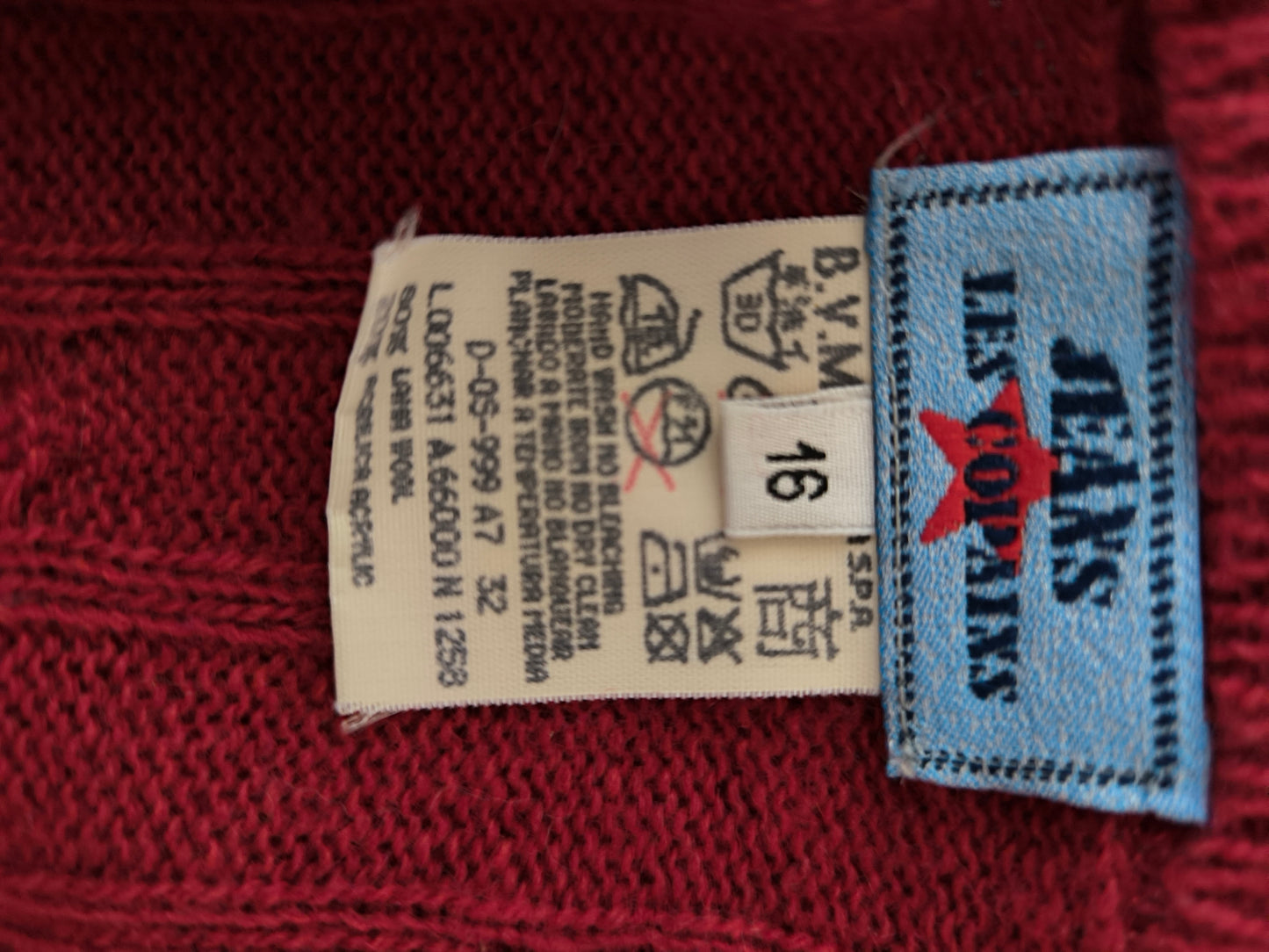 Cardigan Les Copains magenta