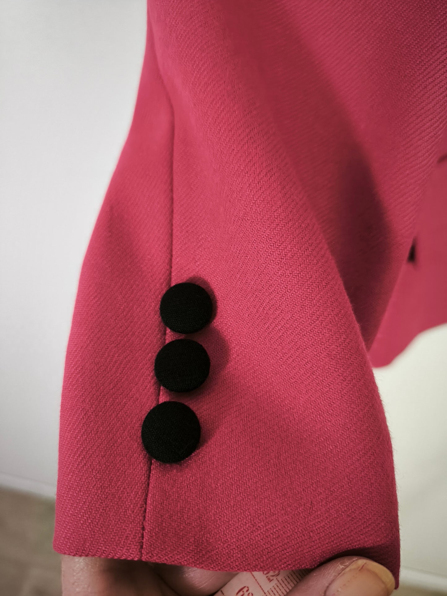 Blazer vintage sartoriale rosa