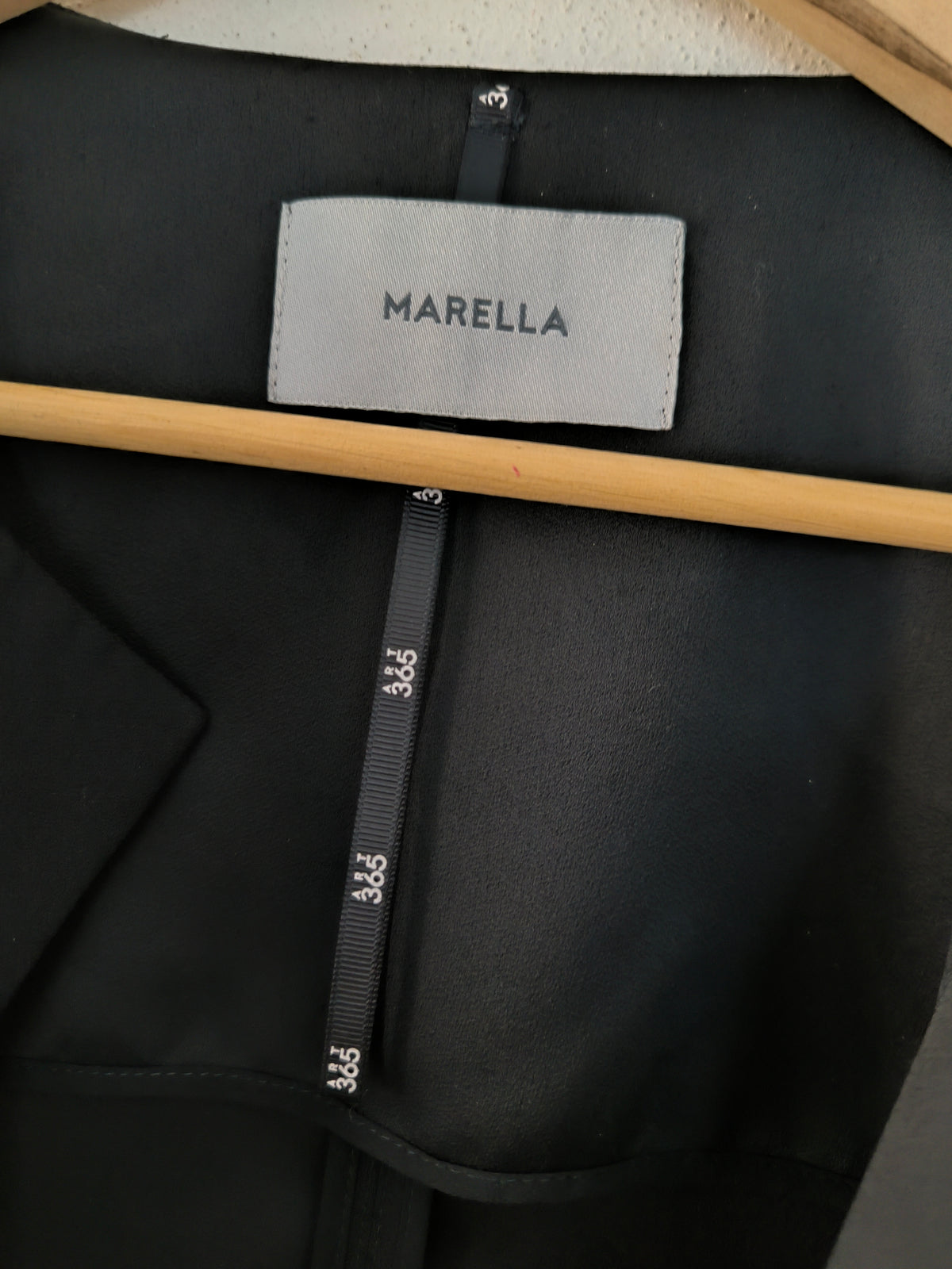 Blazer lungo Marella nero