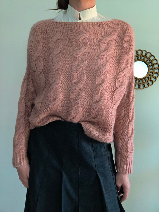 Maglione O'Dett rosa antico tg M/L