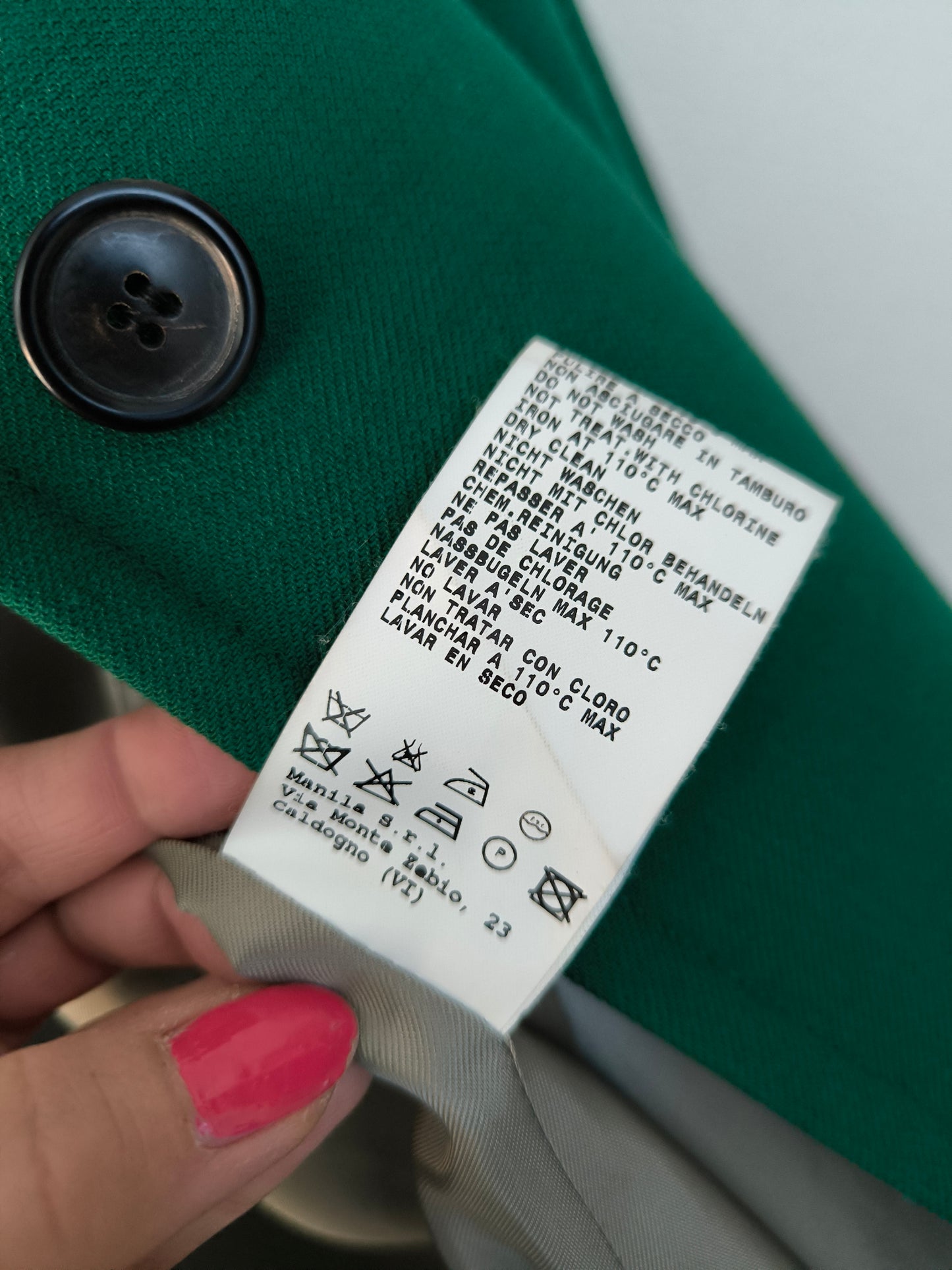 Cappotto Mauro Grifoni tg S