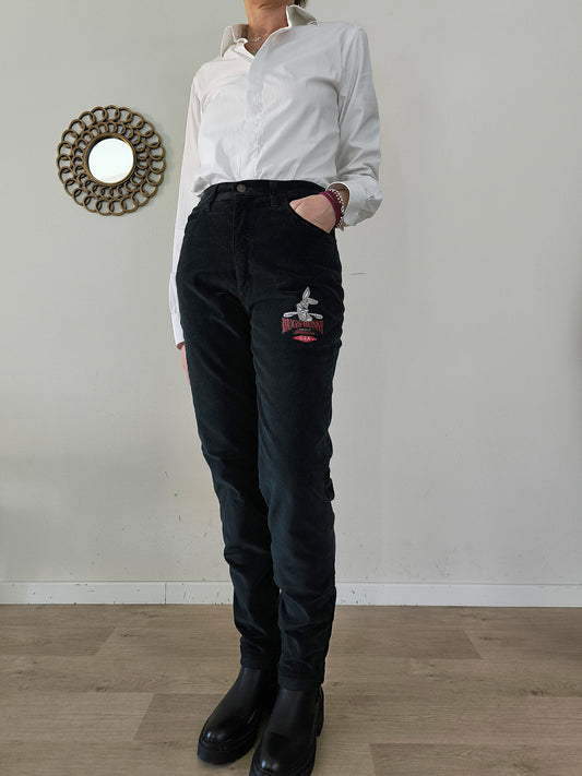 Emmanul Schvili pantaloni velluto Bugs Bunny