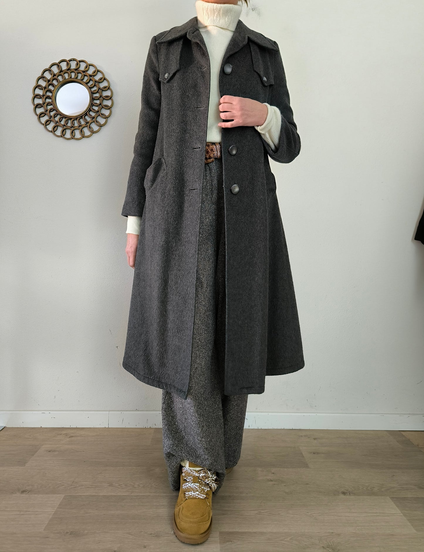 Cappotto loden grigio St Raphael tg S