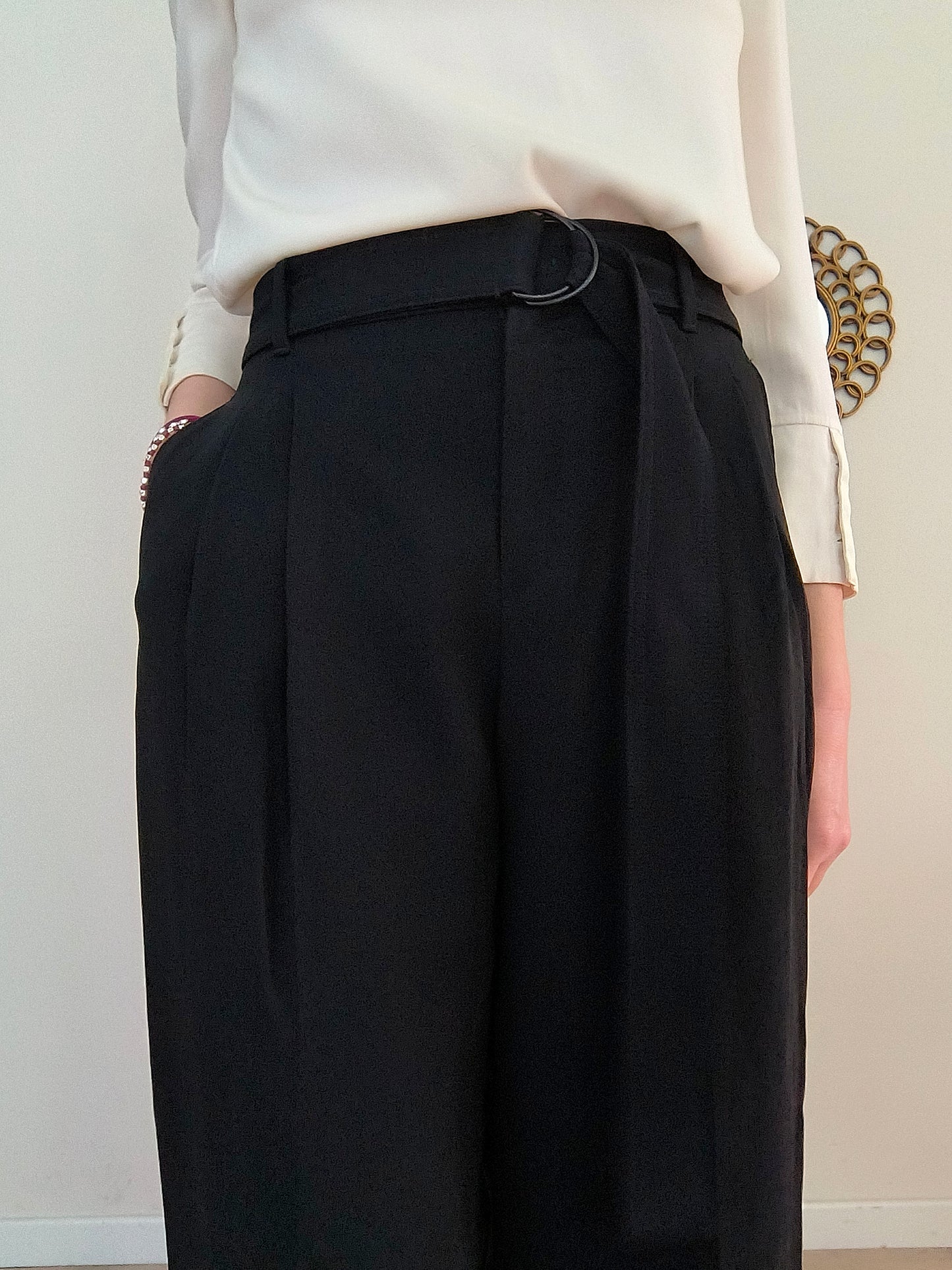 Pantapalazzo nero Max Mara tg S/M