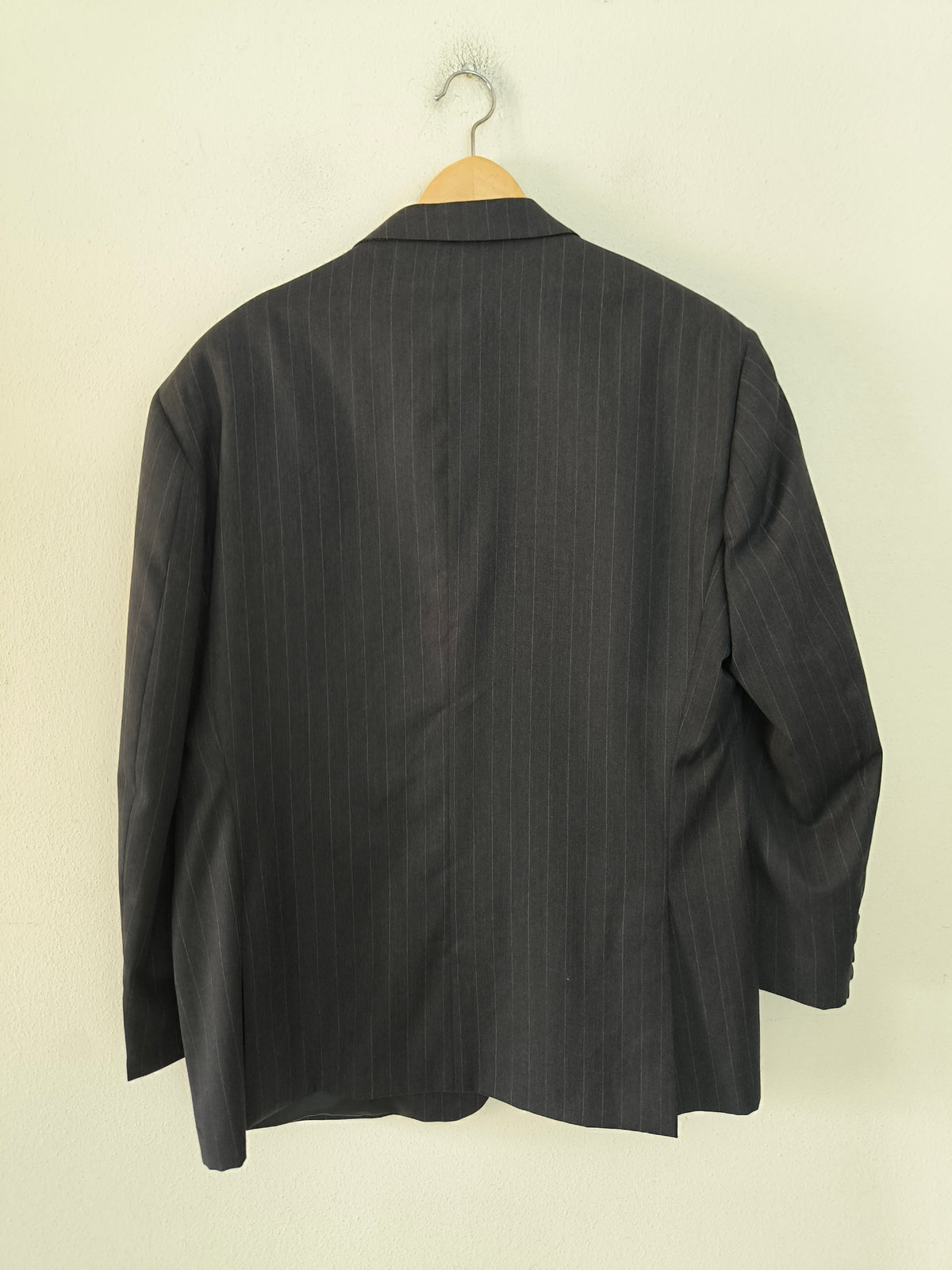 Blazer maschile/unisex Versace gessato antracite