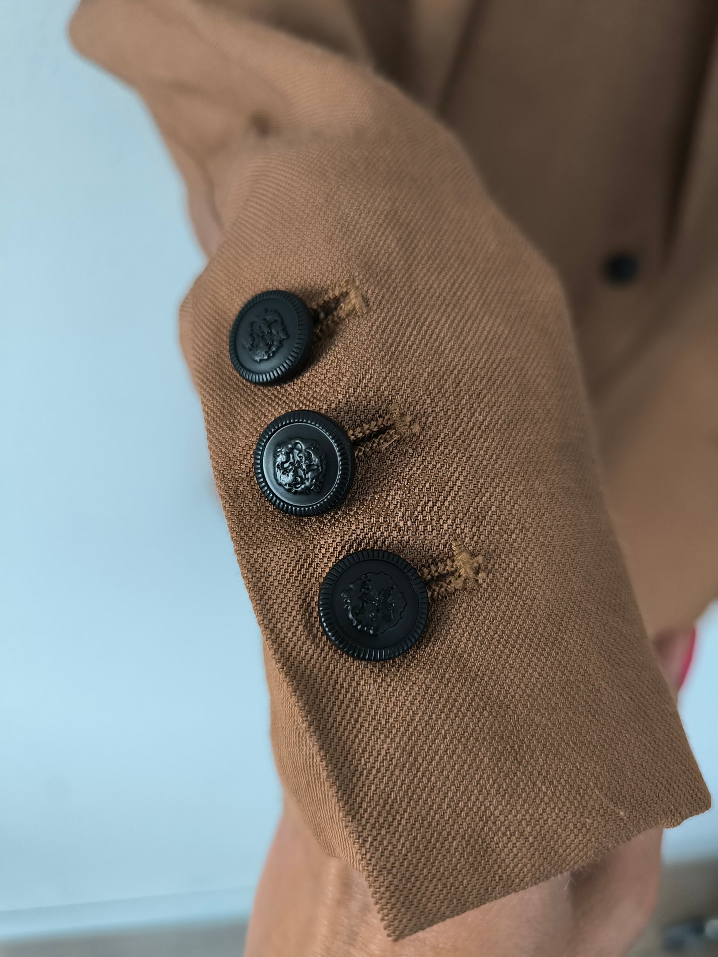 Blazer leggero in viscosa e lino
