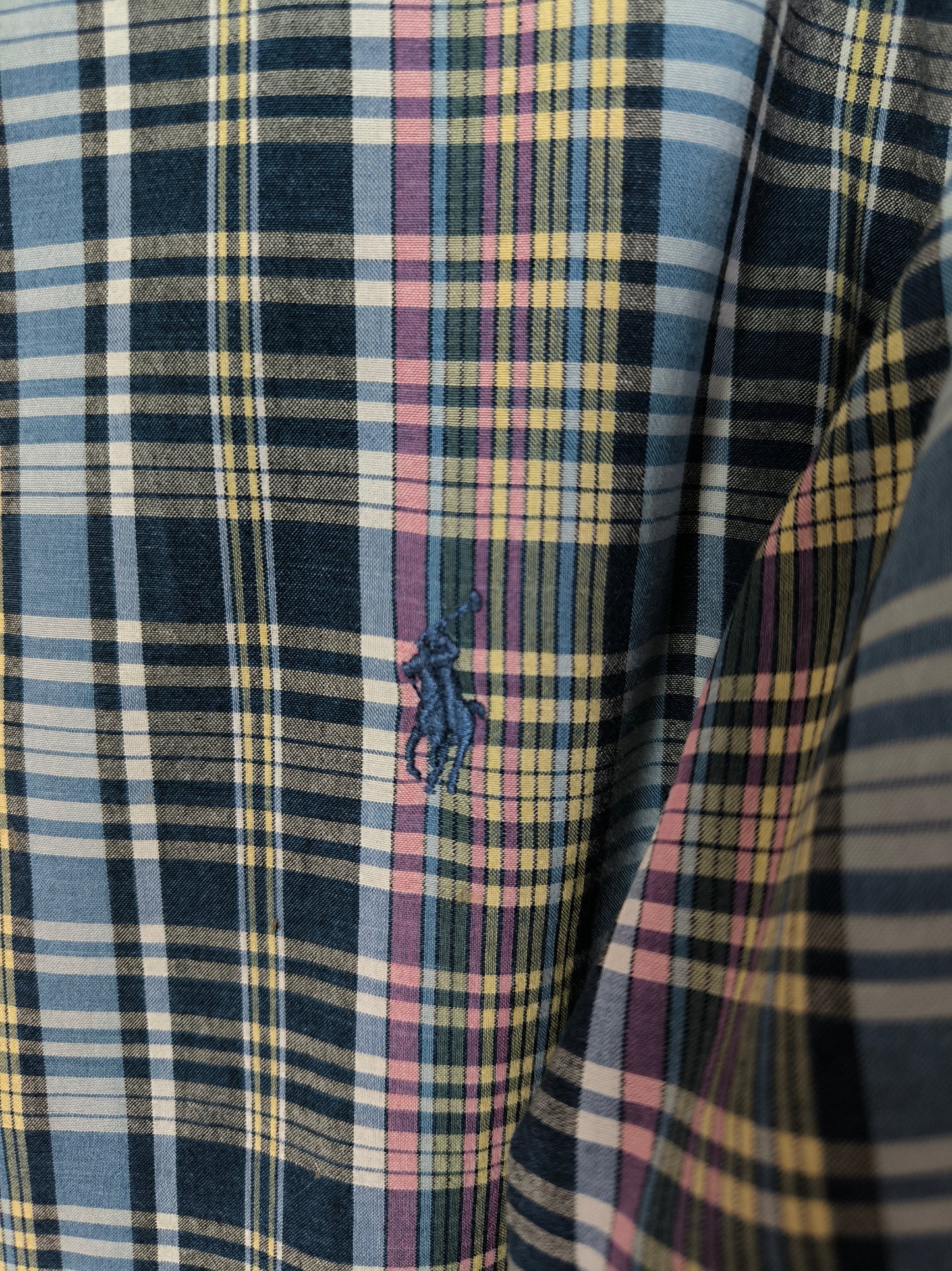 Camicia check Polo Ralph Lauren azzurra