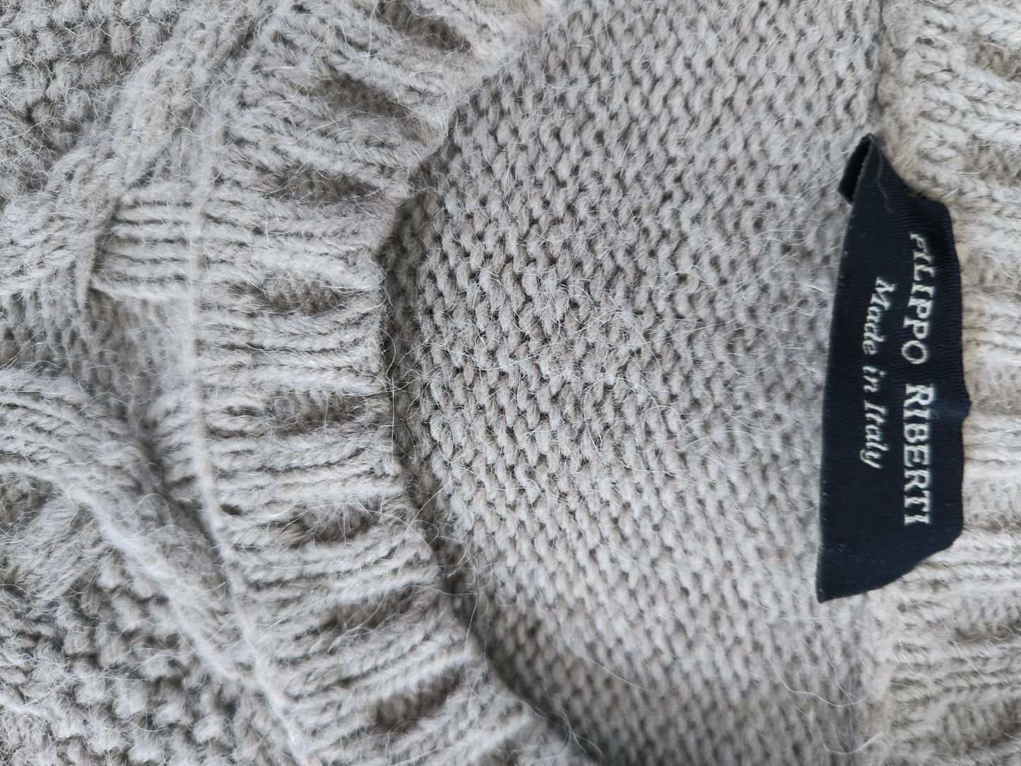 Maglione in misto lana e alpaca Filippo Riberti