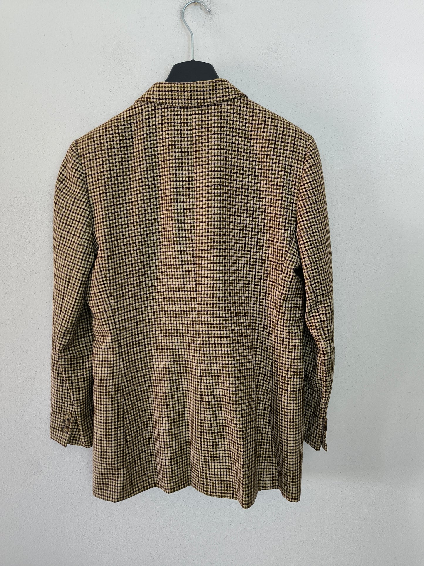Blazer femminile gingham Pura lana