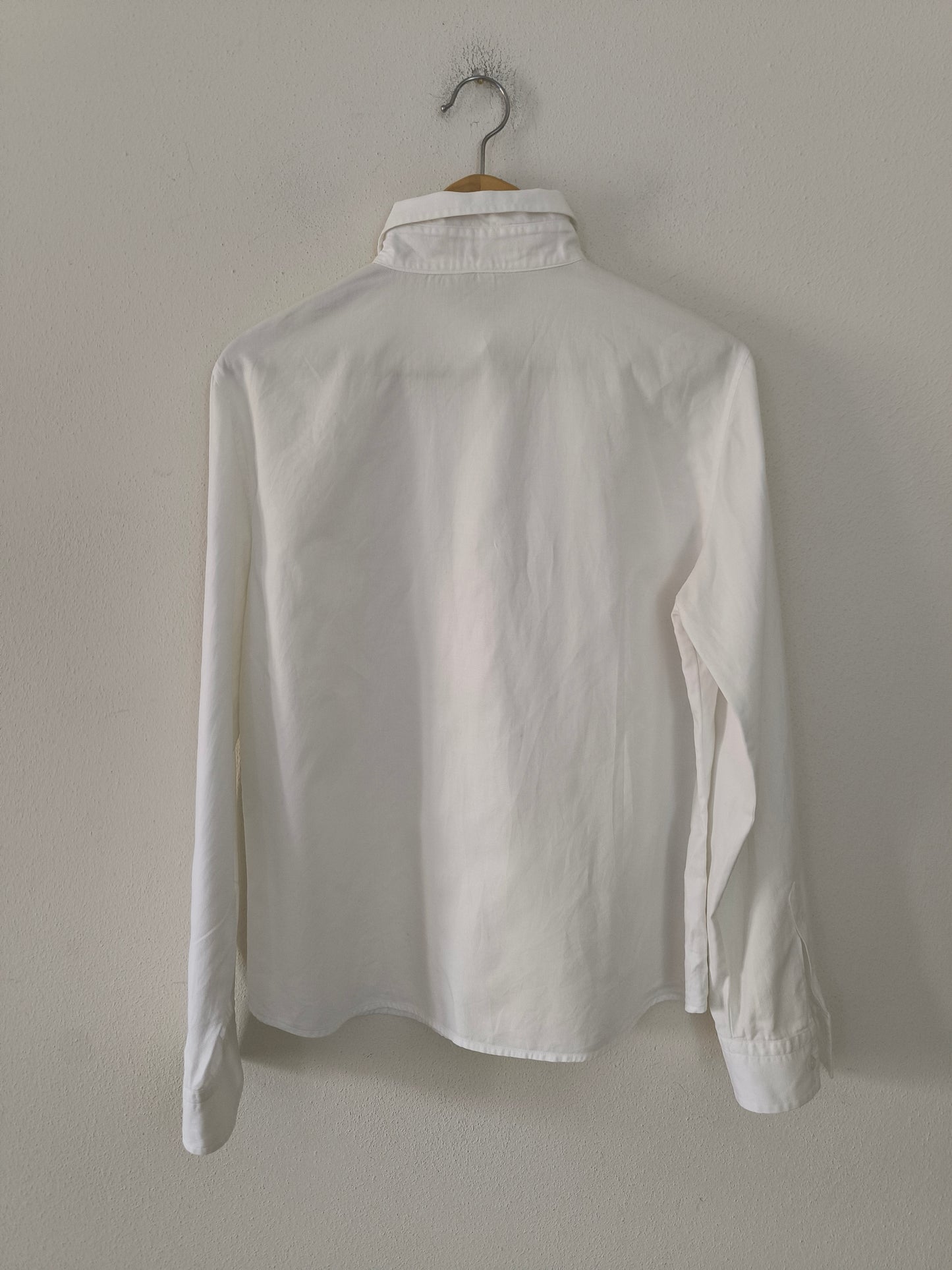 Camicia in cotone bianco Fuzzi Outlet