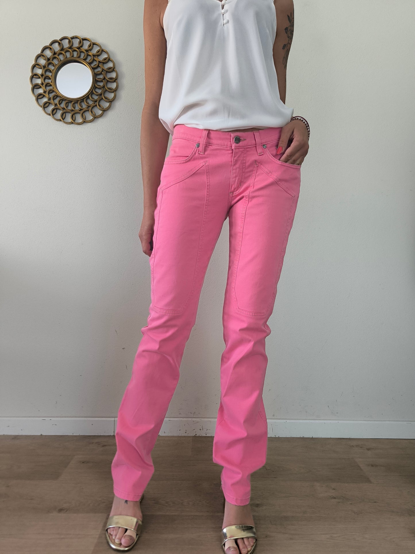 Jeckerson pantalone rosa