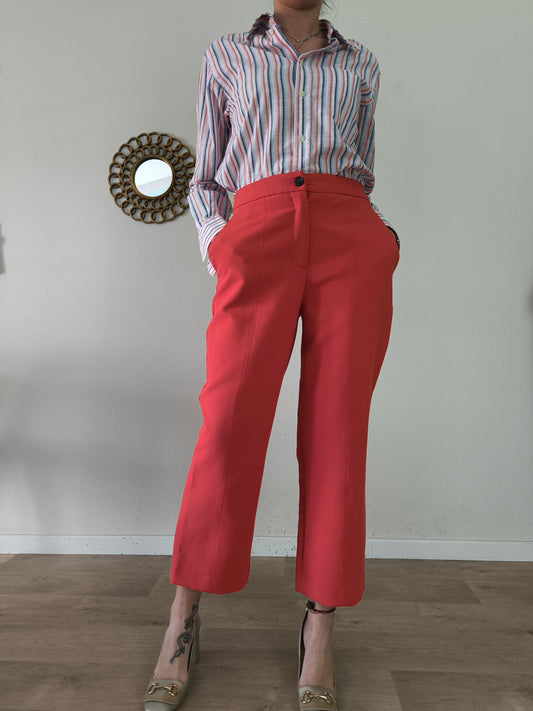 Pantalone corallo Sisley
