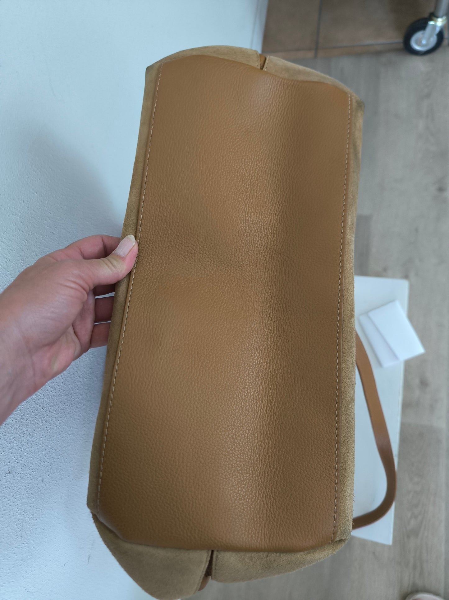 Borsa in suede e pelle Patrizia Pepe