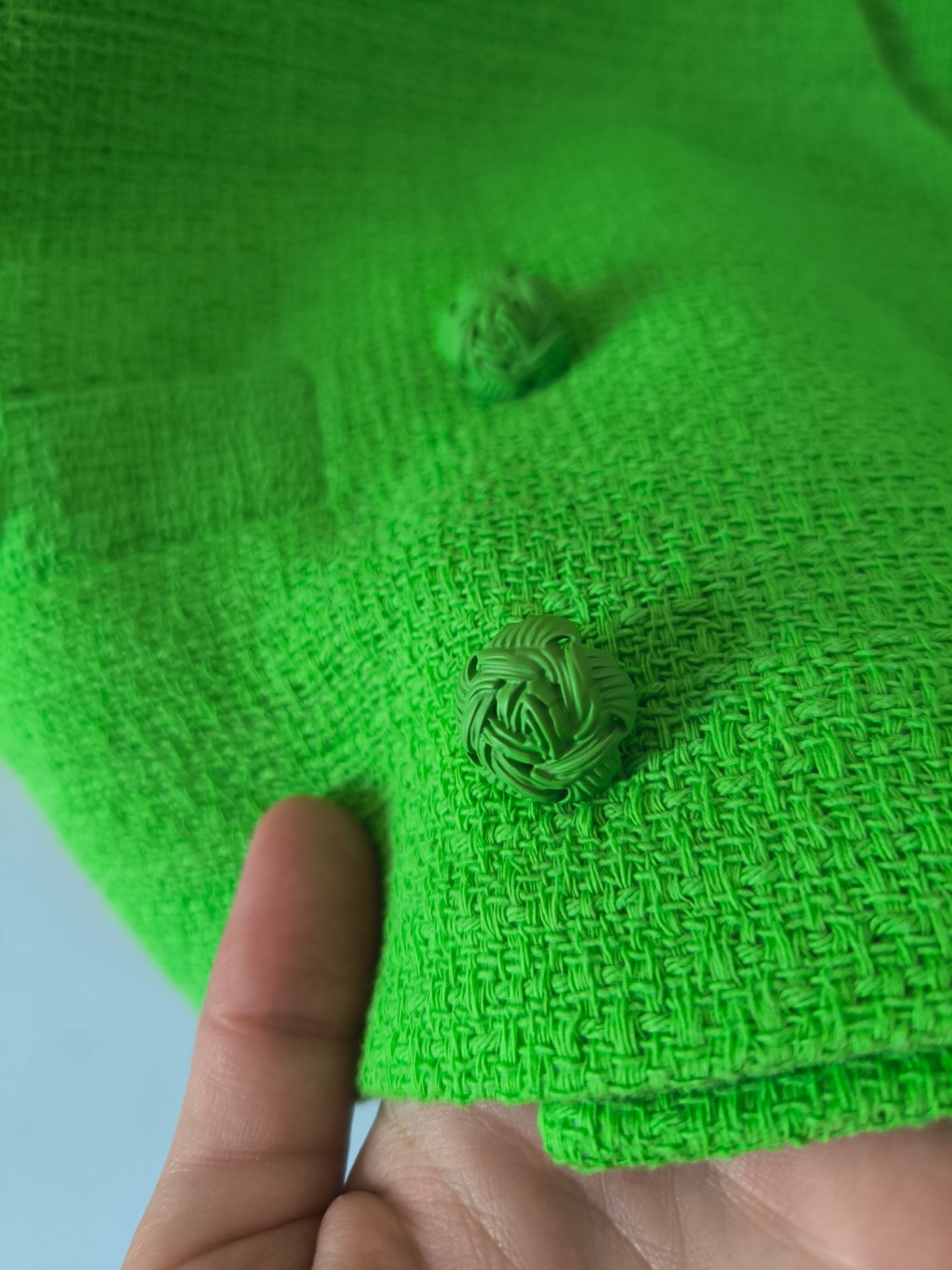 Blazer corto Zara verde