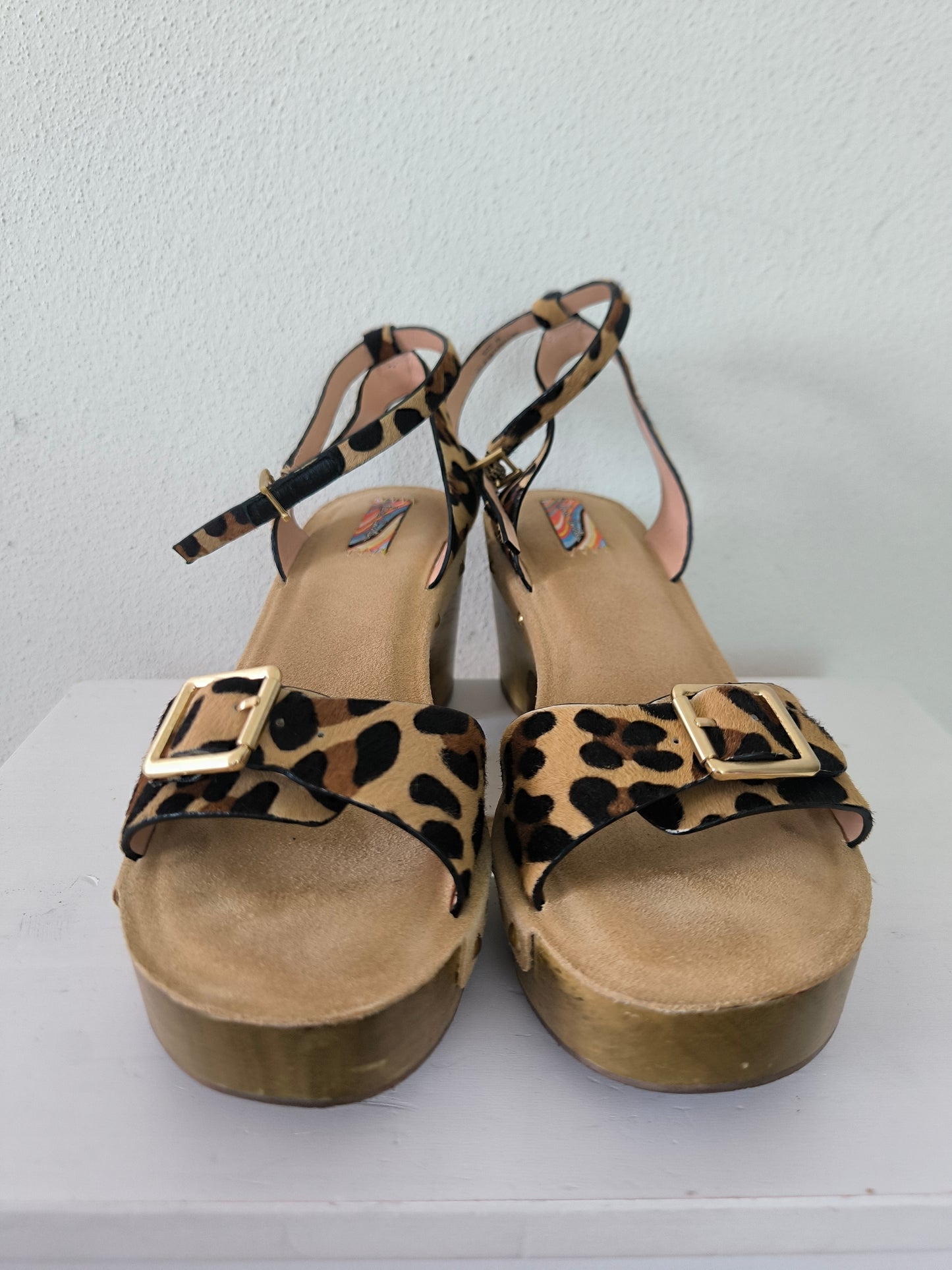 Paul Smith sandalo in legno