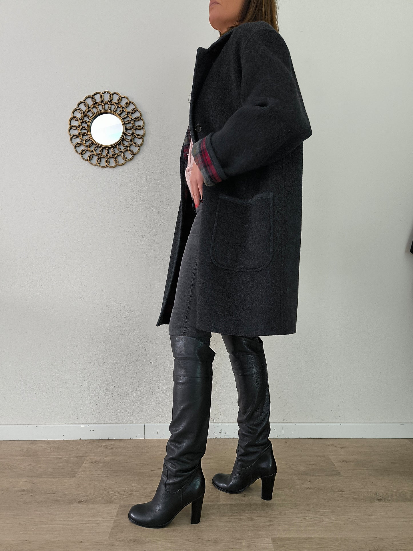 Loden Merlet grigio One size