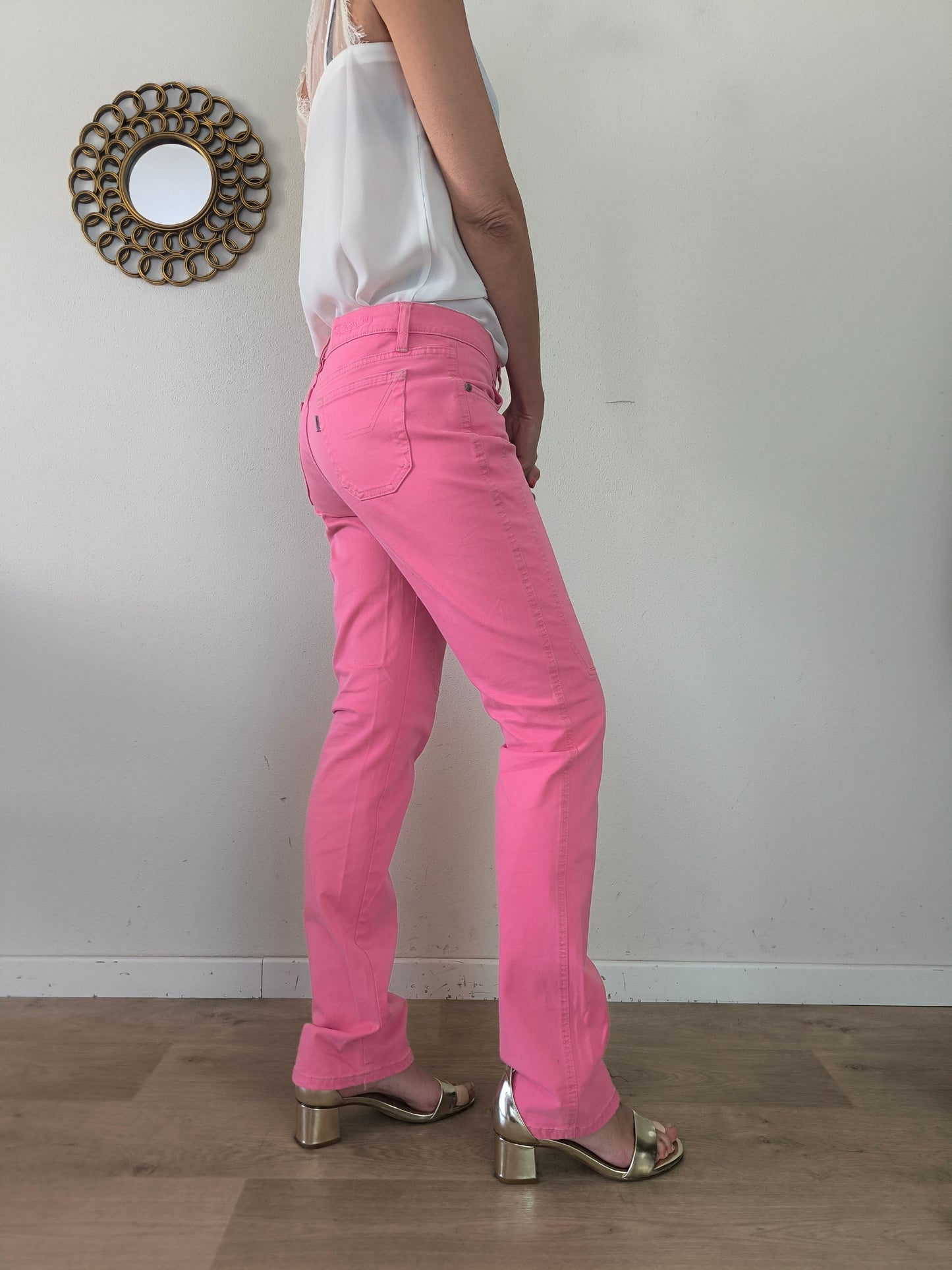 Jeckerson pantalone rosa