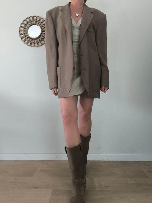 Blazer in lino Manuel Ritz Pipo