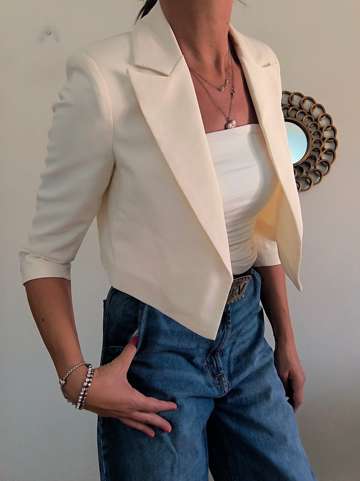 Blazer corto Nuna Lie