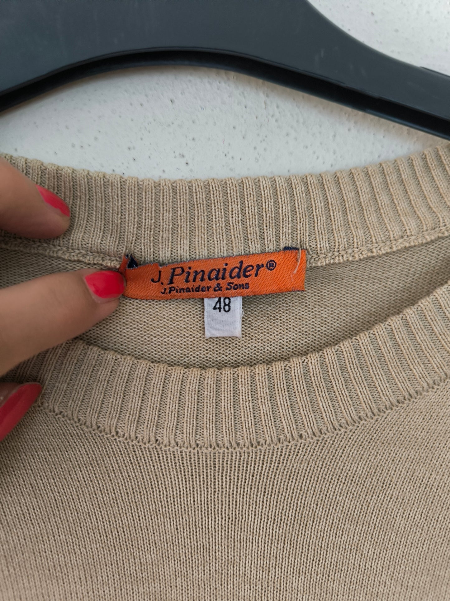 Maglioncino cotone pettinato J.Pinaider