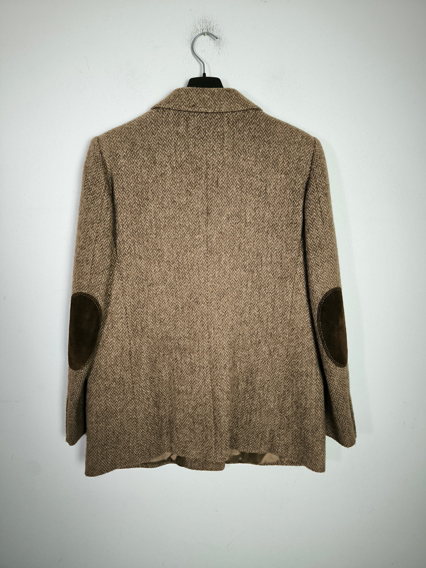 Blazer doppiopetto vintage in lana alpaca