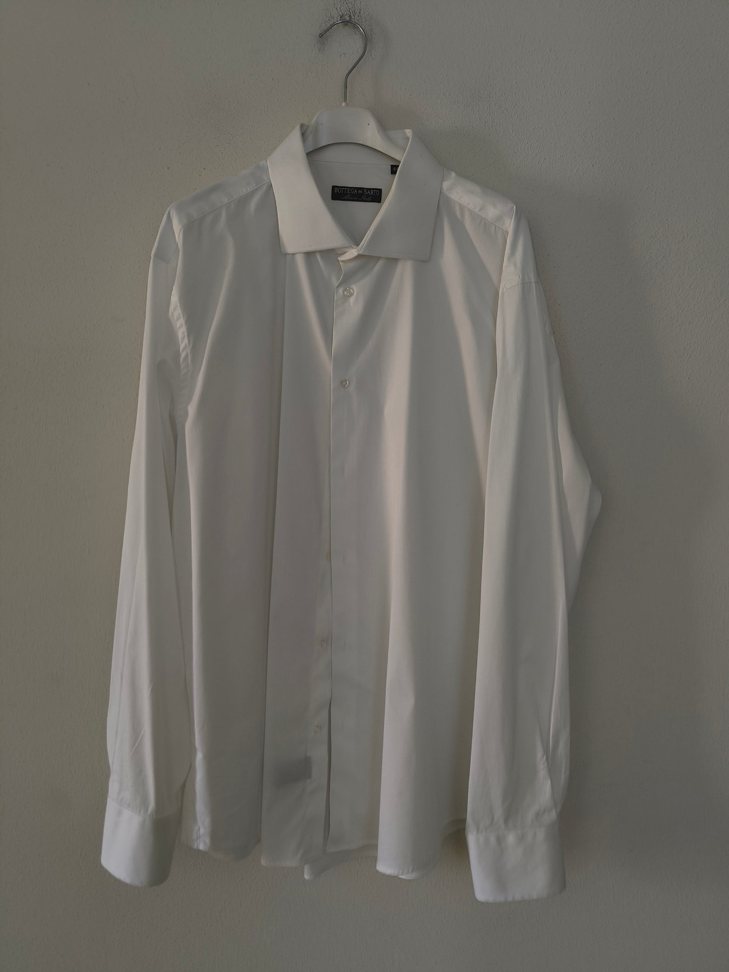 Bottega del Sarto camicia bianca maschile/unisex
