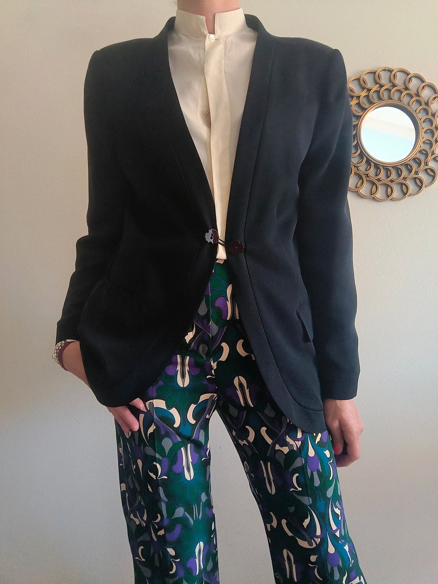 Blazer pura seta Persona Mariella Burani