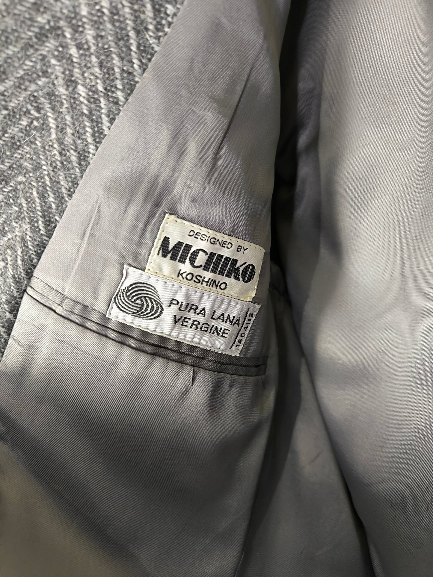 Blazer grigio Michiko Koshino