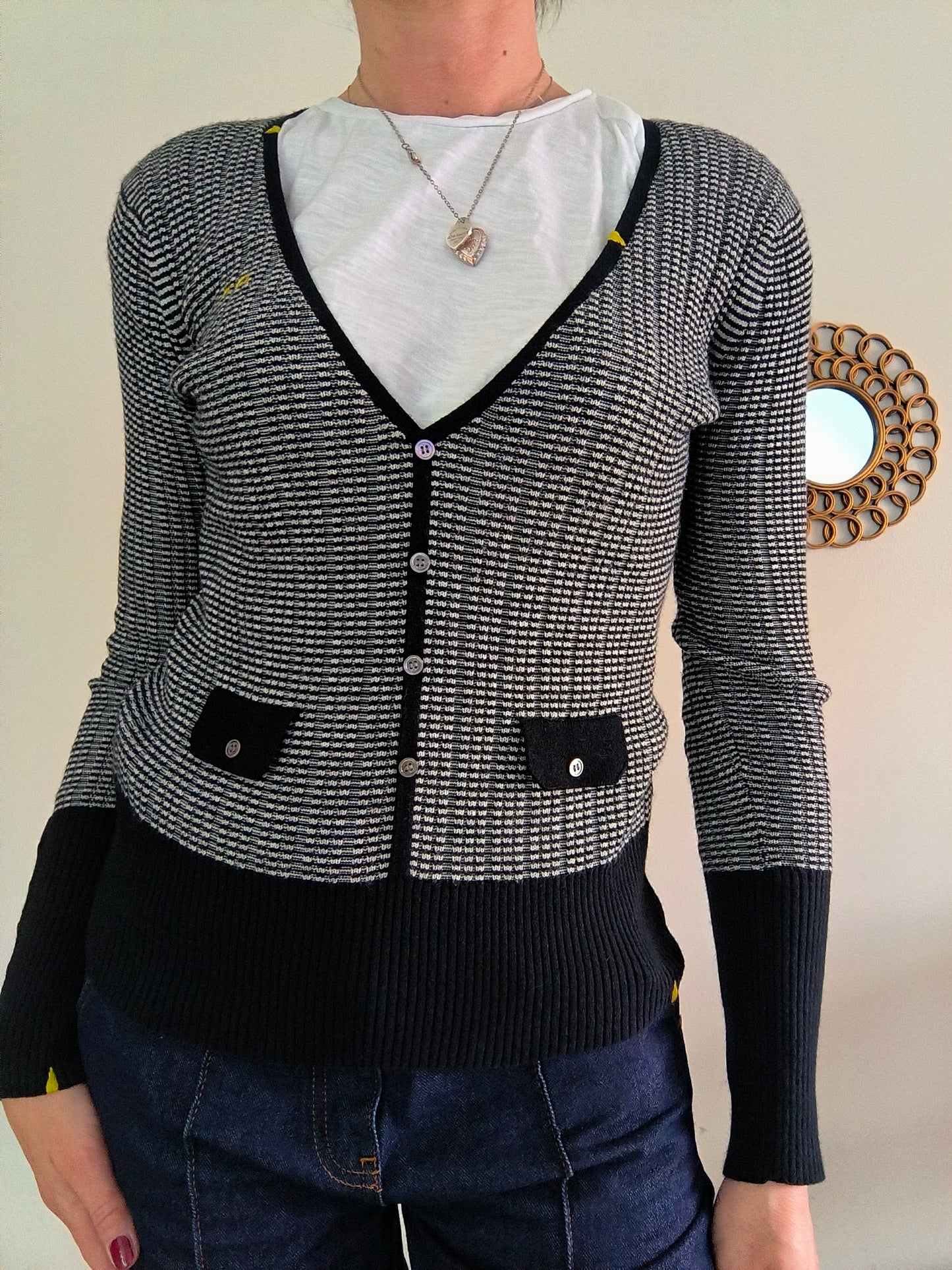 Maglioncino SUN 68 cotone/cashmere
