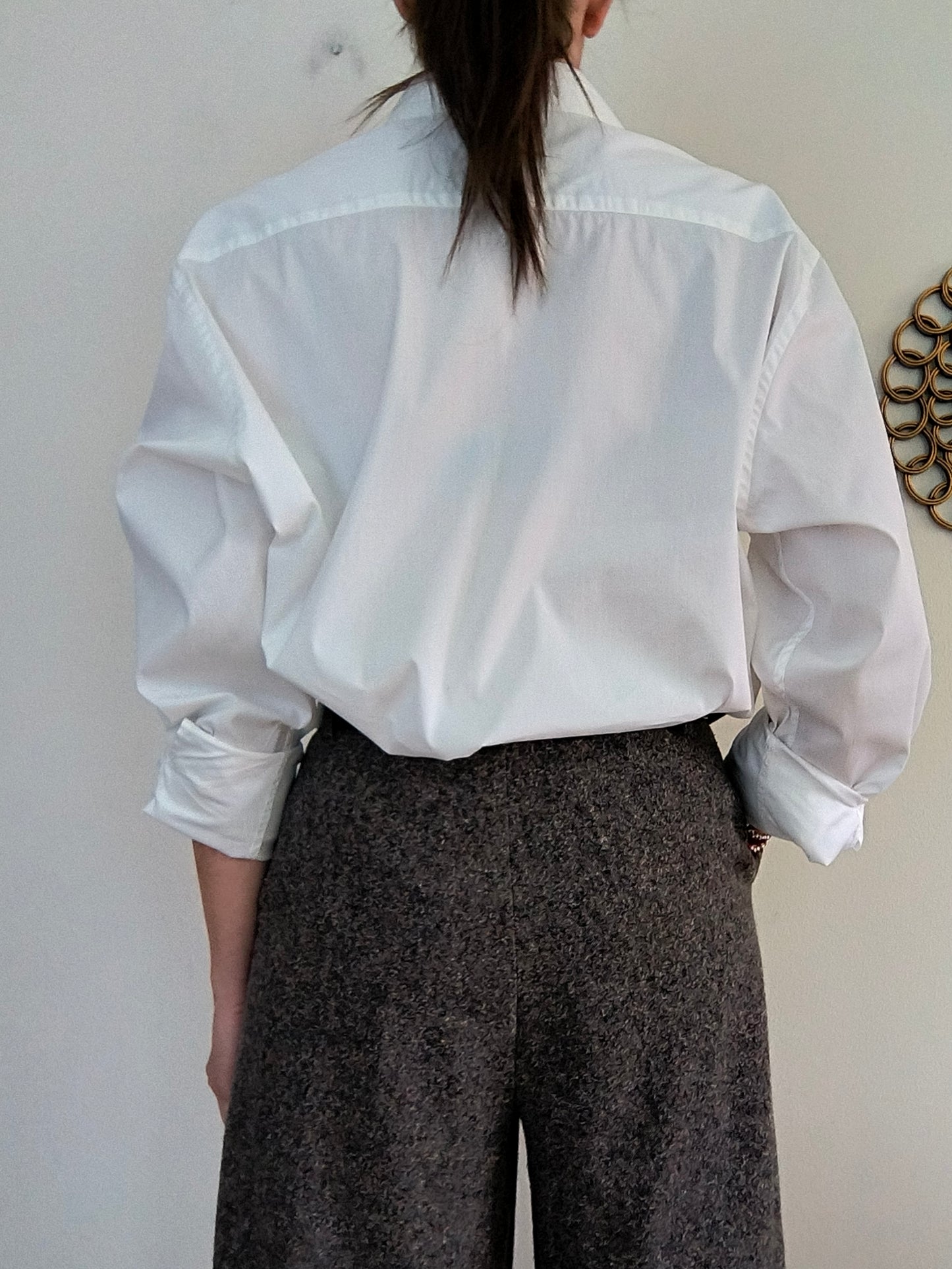 Bottega del Sarto camicia bianca maschile/unisex
