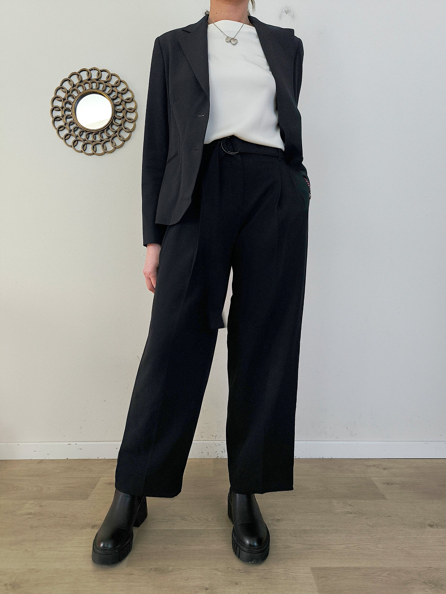 Pantapalazzo nero Max Mara tg S/M