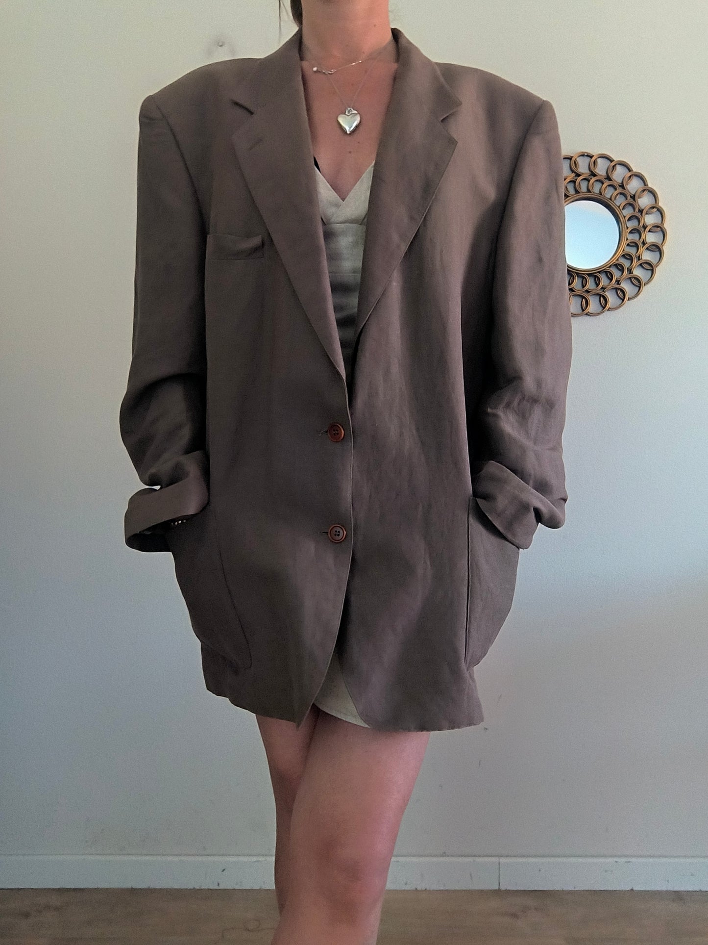 Blazer in lino Manuel Ritz Pipo