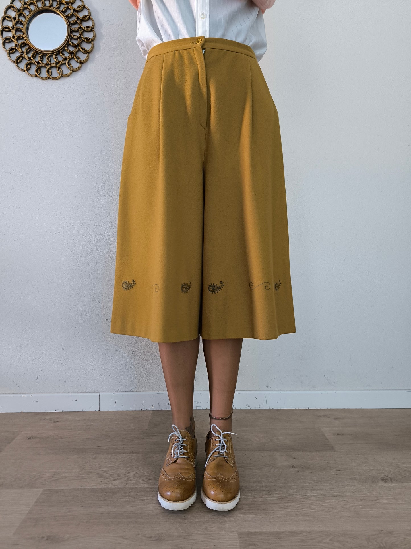 Pantagonna vintage senape tg 44