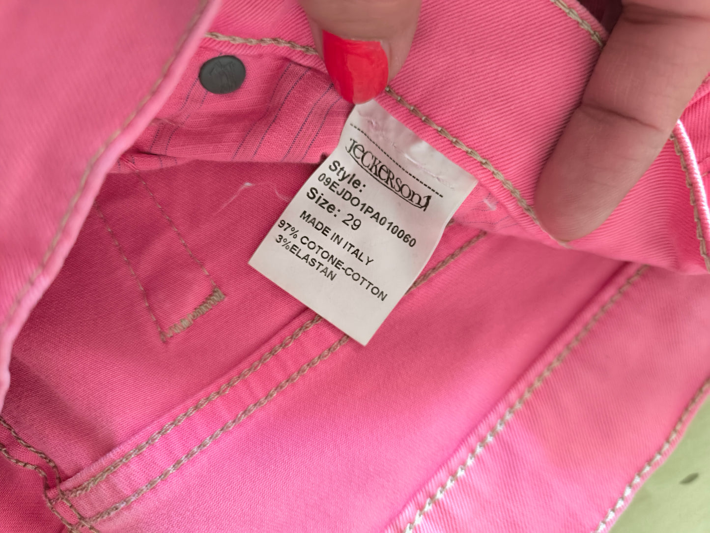 Jeckerson pantalone rosa