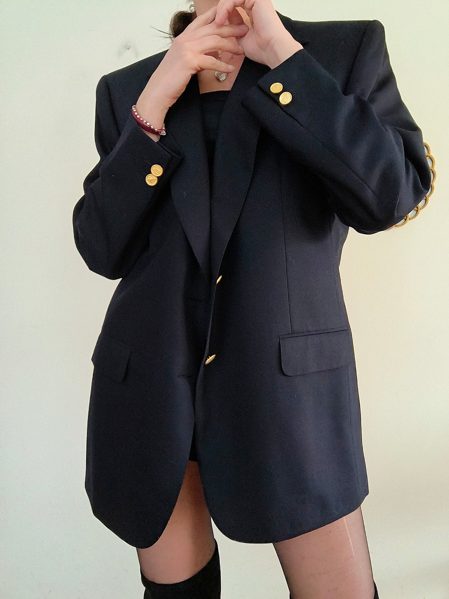 BURBERRYS blazer nero unisex