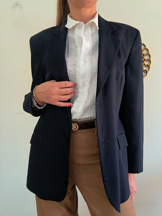 Blazer Sisley blu notte tg L