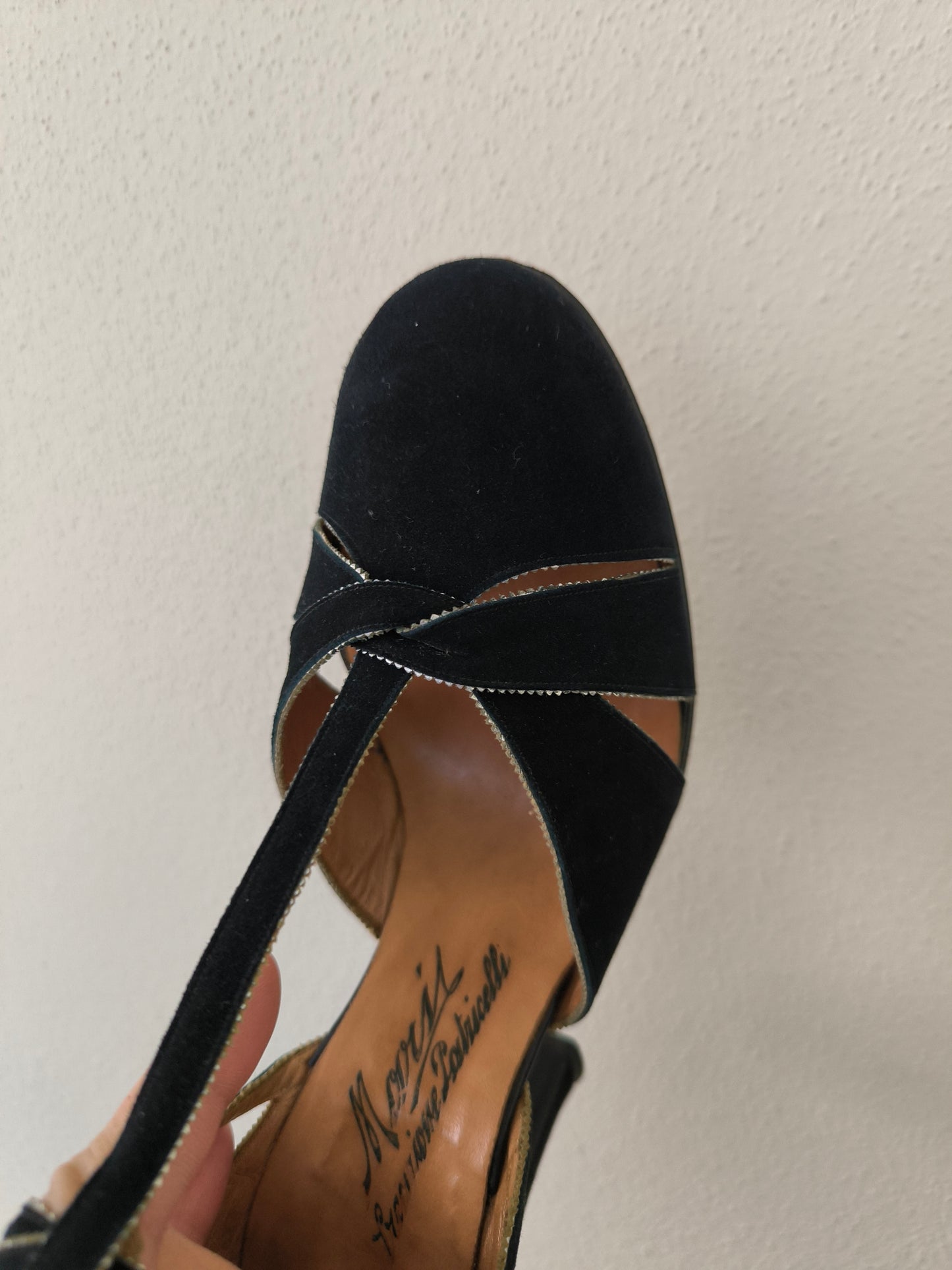 Scarpe anni 50 scamosciate n. 49