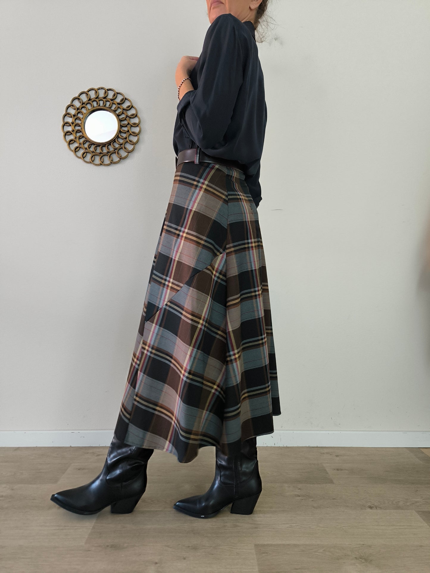 Maxigonna tartan Susy Mix tg S